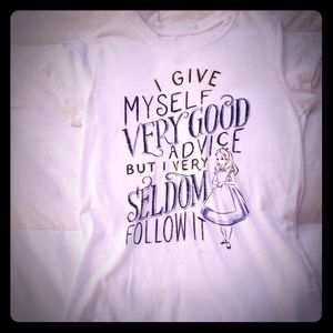 Alice in wonderland shirt